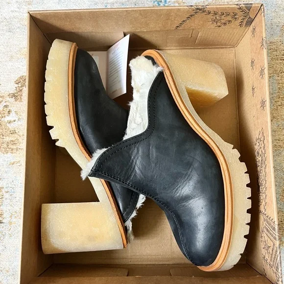 Free People James Cozy Mules Size 37 - Picture 4 of 14